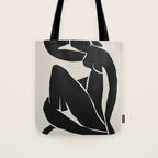 Black Nude Woman  Tote Bag Gallery Image 1