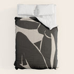 Black Nude Woman  Comforter Gallery Image 6