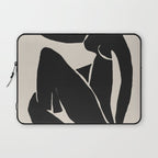 Black Nude Woman  Laptop Sleeve Gallery Image 1