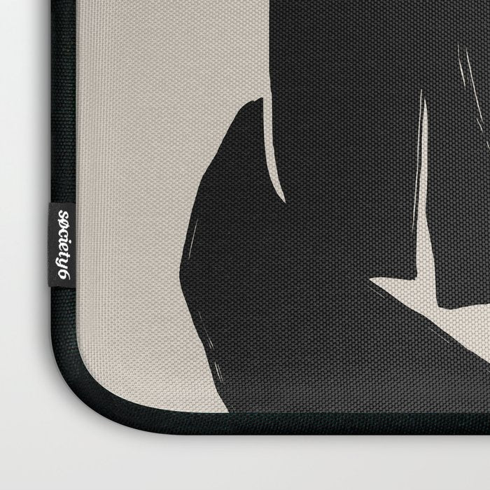 Black Nude Woman  Laptop Sleeve Gallery Image 3