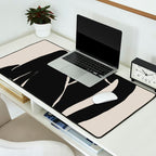 Black Nude Woman  Desk Mat Gallery Image 2