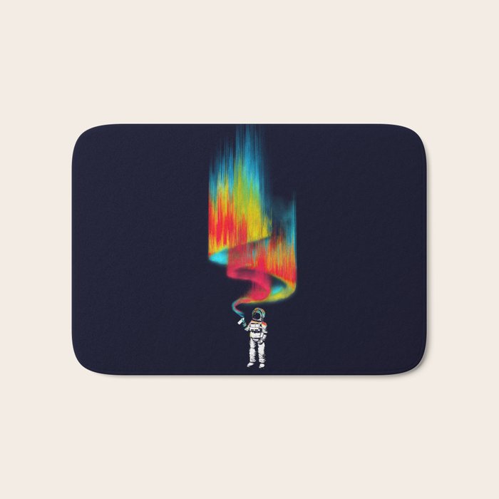 Space vandal Bath Mat Gallery Image 1