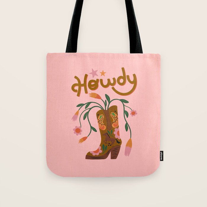 Howdy Tote Bag Gallery Image 1