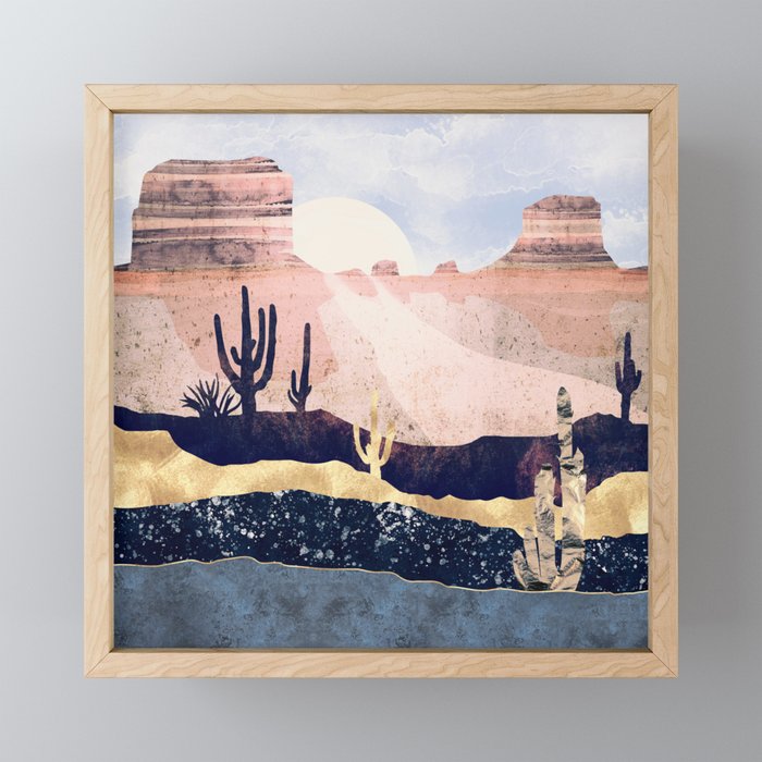 Autumn Desert Mini Art Print Gallery Image 1
