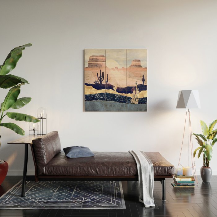 Autumn Desert Wood Wall Art Gallery Image 2