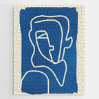 Abstract Minimal Woman Portrait Jigsaw Puzzle Gallery Image 1