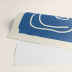 Abstract Minimal Woman Portrait Wrapping Paper Gallery Image 2