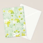 Green safari Stationery Card Gallery Image 2