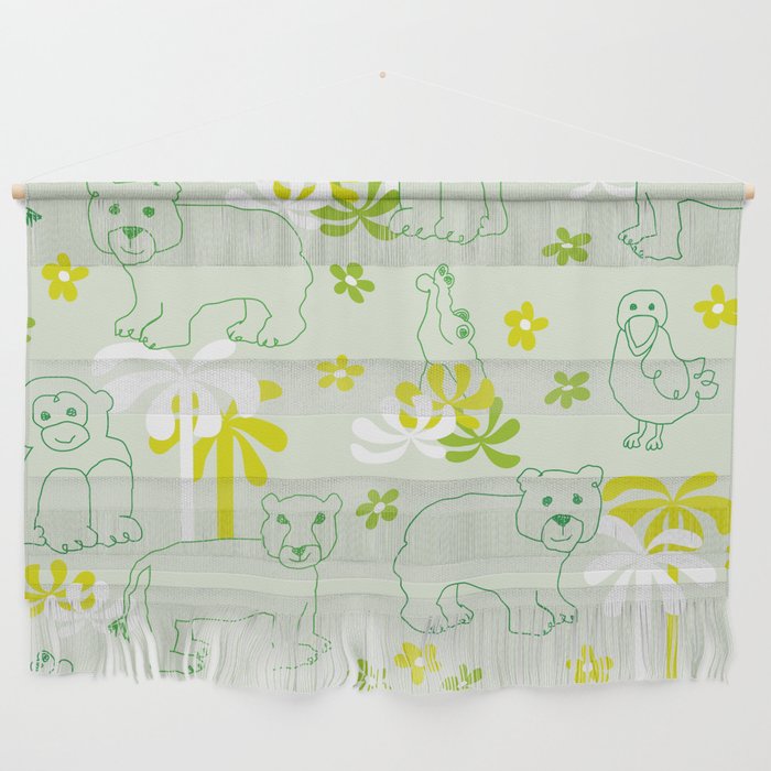Green safari Wall Hanging Gallery Image 1