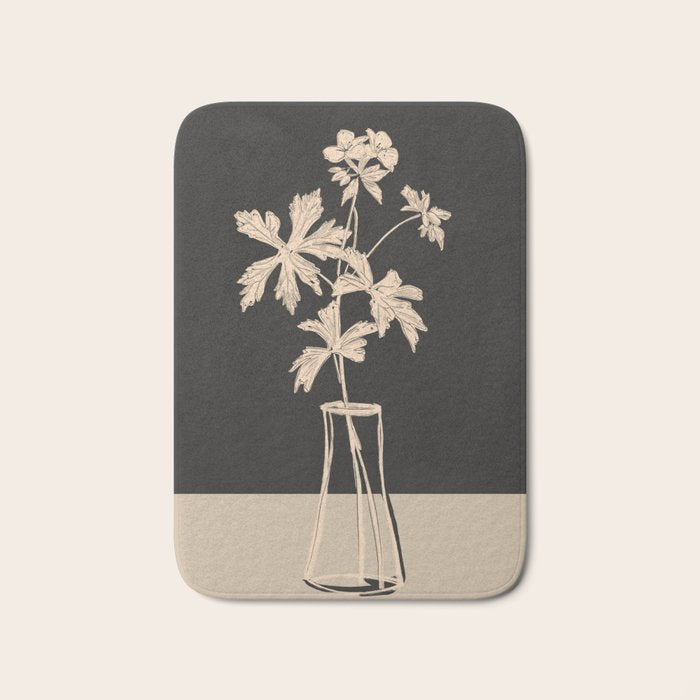 Minimal Art /Still Life 9 Bath Mat Gallery Image 1