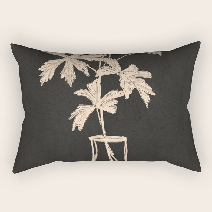 Minimal Art /Still Life 9 Rectangular Pillow Gallery Image 1