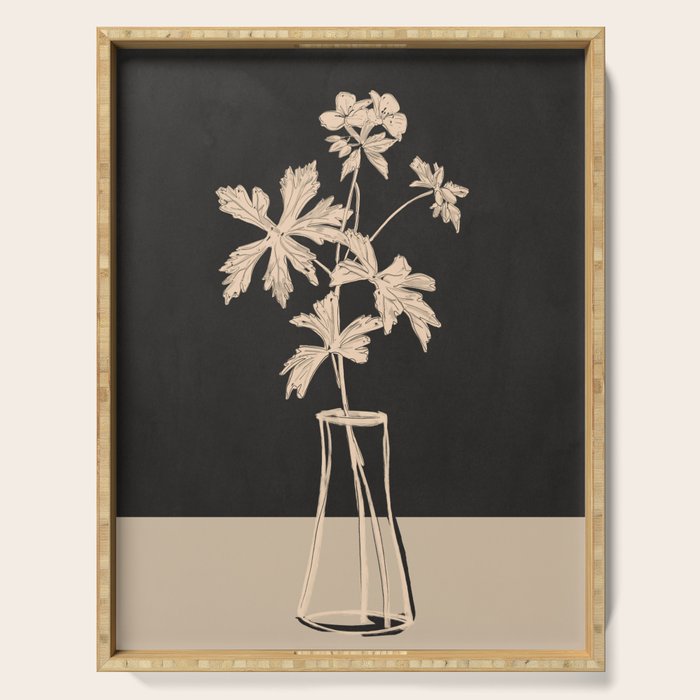 Minimal Art /Still Life 9 Serving Tray Gallery Image 1