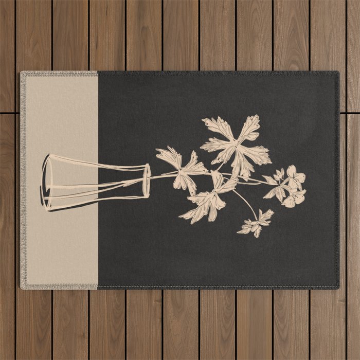 Minimal Art /Still Life 9 Outdoor Rug Gallery Image 1