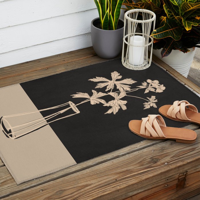 Minimal Art /Still Life 9 Outdoor Rug Gallery Image 2