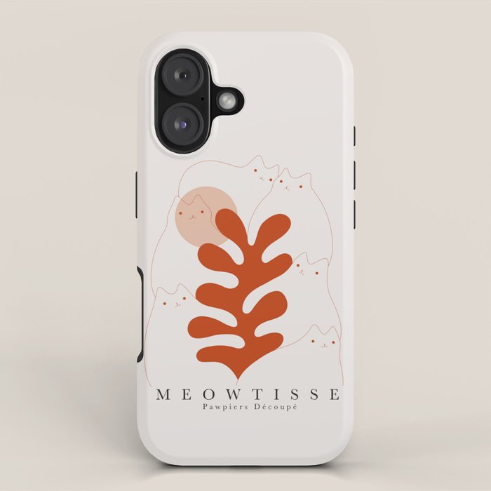 Meowtisse iPhone Case Gallery Image 1