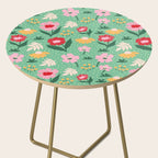 Summer Bloom - Flower e Leaves Side Table Gallery Image 2