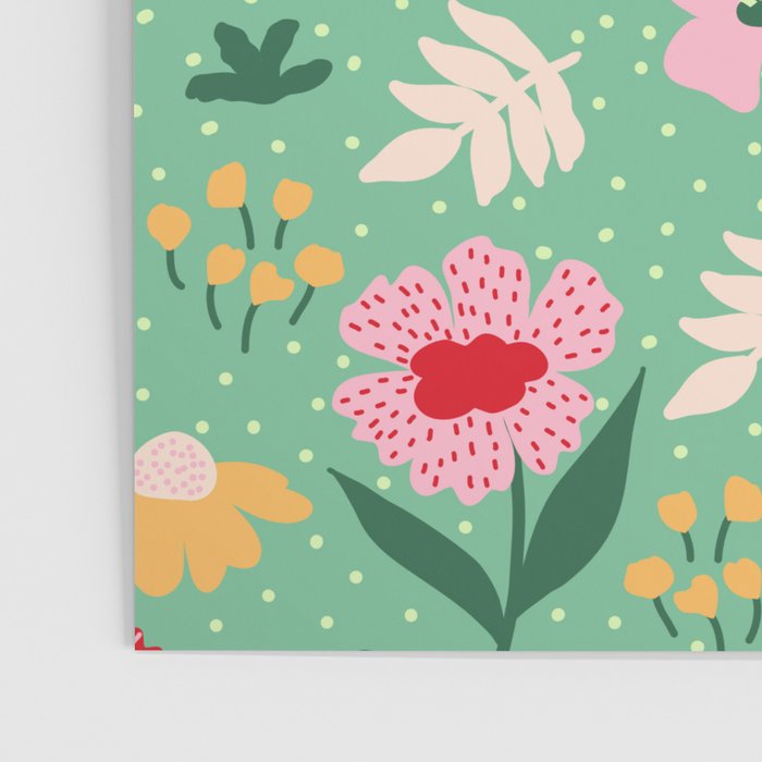 Summer Bloom - Flower e Leaves Poster Gallery Image 3