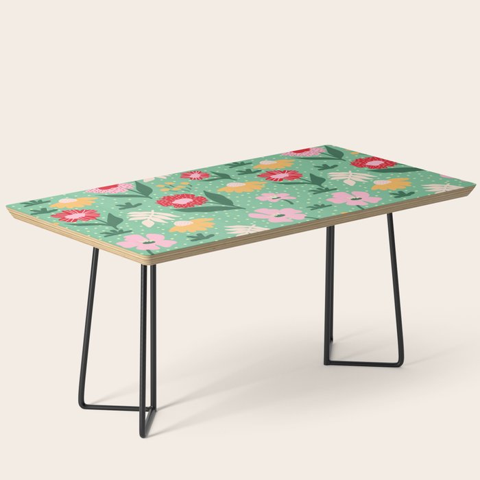 Summer Bloom - Flower e Leaves Coffee Table Gallery Image 1