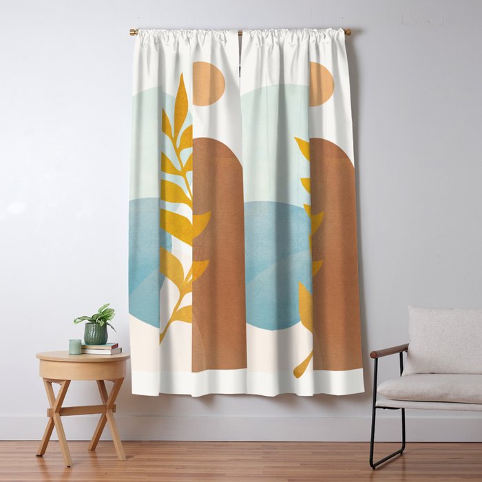 Soft Abstract Shapes 04 Window Curtain Gallery Image 5