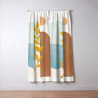 Soft Abstract Shapes 04 Window Curtain Gallery Image 3