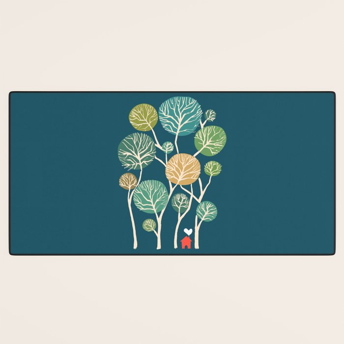 Little nest Desk Mat Gallery Image 3