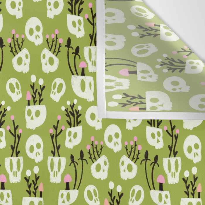 Botanical Heads Will Roll Wall Tapestry Gallery Image 3