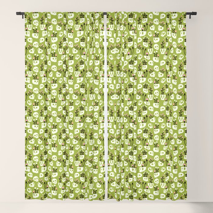Botanical Heads Will Roll Window Curtain Gallery Image 5
