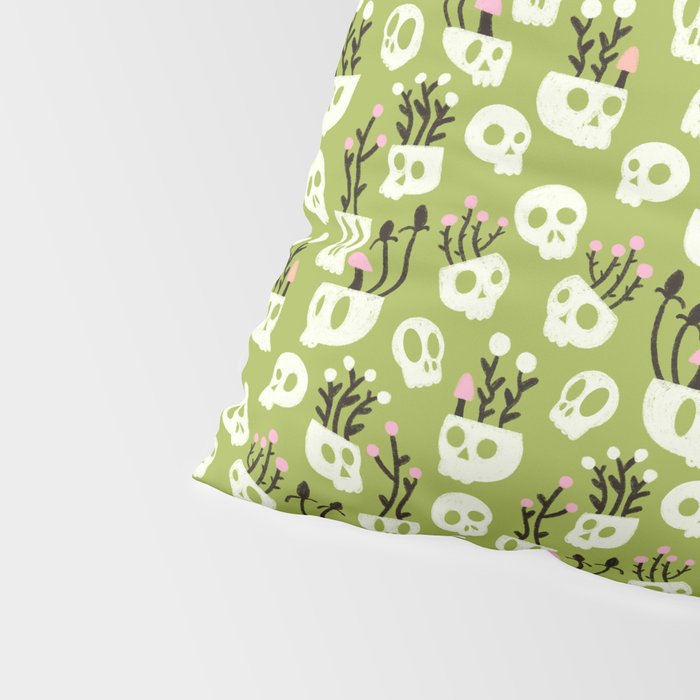 Botanical Heads Will Roll Pillow Sham Gallery Image 4