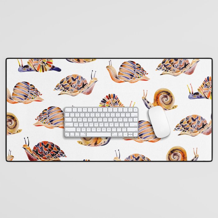 Snail Collection Desk Mat Gallery Image 1