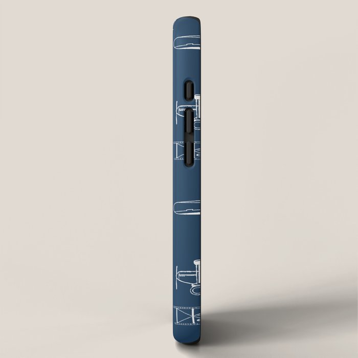 Biplanes // Navy iPhone Case Gallery Image 2