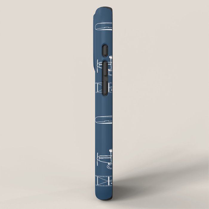 Biplanes // Navy iPhone Case Gallery Image 2