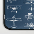 Biplanes // Navy Laptop Sleeve Gallery Image 3