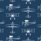 Biplanes // Navy Coffee Mug Gallery Image 2