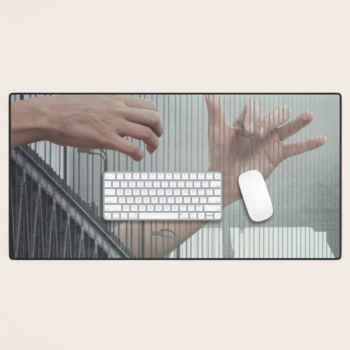 Melodic Bridge - Harp Desk Mat Gallery Image 1