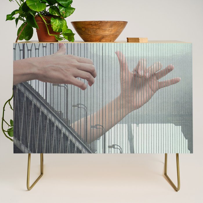 Melodic Bridge - Harp Credenza Gallery Image 1