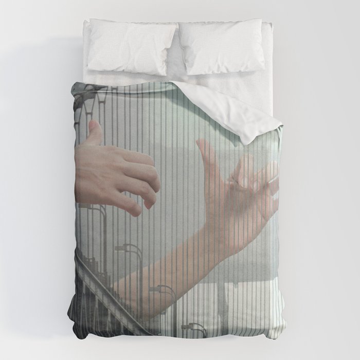 Melodic Bridge - Harp Duvet Cover Gallery Image 6