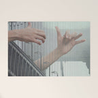 Melodic Bridge - Harp Welcome Mat Gallery Image 1
