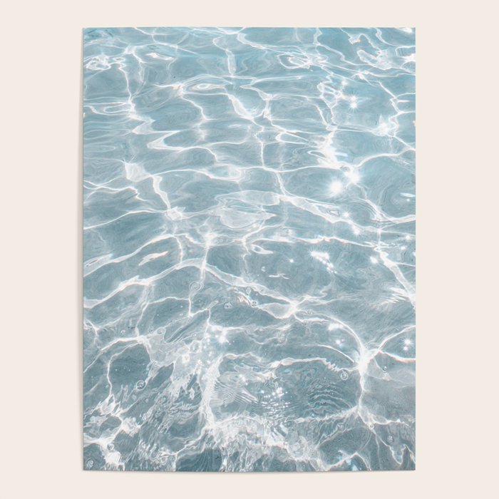 Crystal Clear Blue Water Photo Art Print | Crete Island Summer Holiday | Greece Travel Photography Poster Gallery Image 4