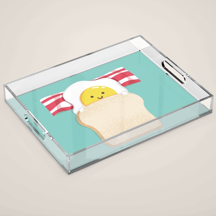 Morning Breakfast Acrylic Tray Gallery Image 1