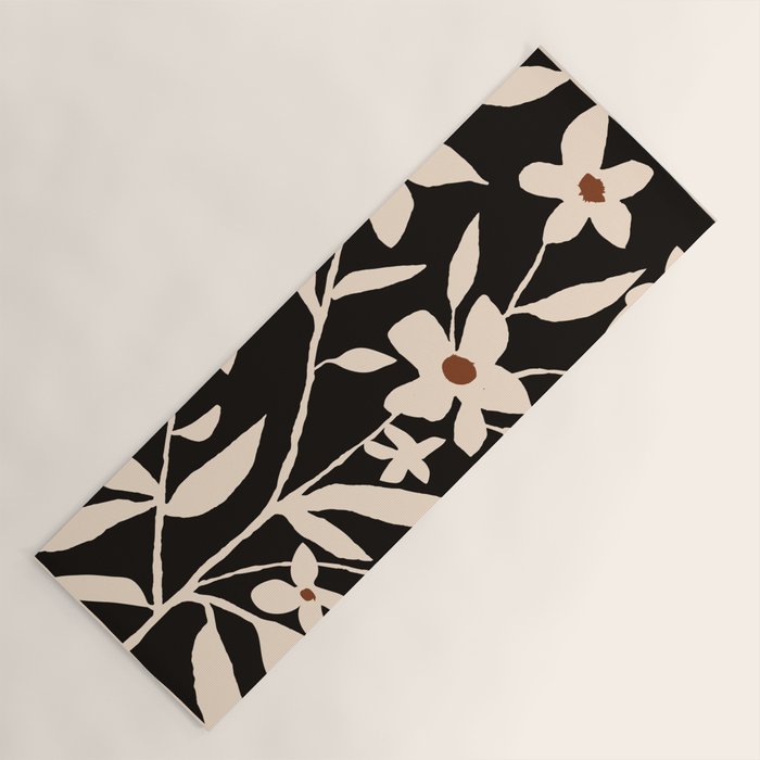 Abstract Minimal Flowers 29 Yoga Mat Gallery Image 1