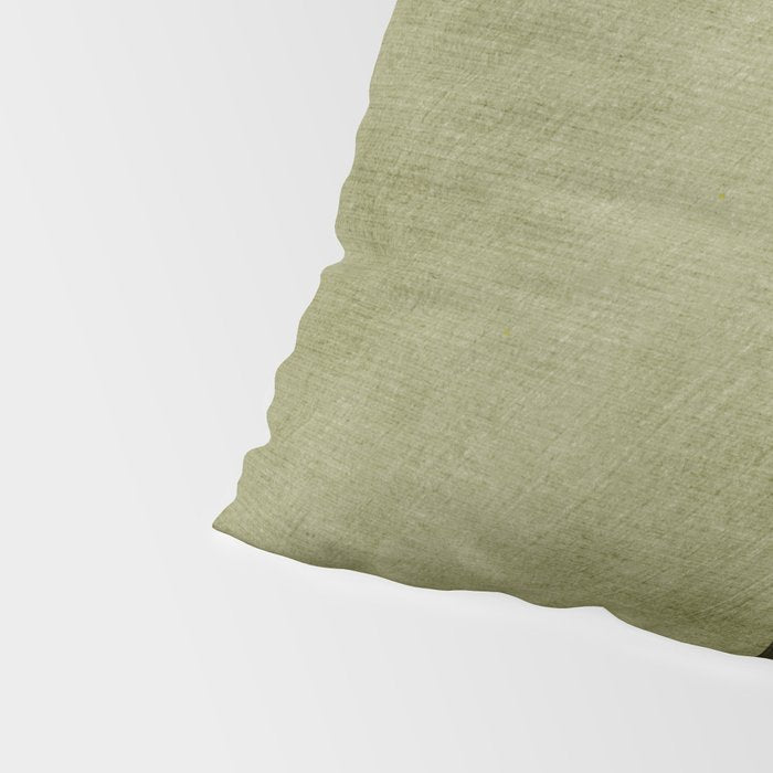 Olive Green Brown Gray Black Bold Lines Artwork Pillow Sham Gallery Image 4