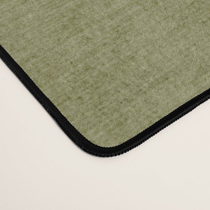 Olive Green Brown Gray Black Bold Lines Artwork Desk Mat Gallery Image 4