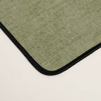 Olive Green Brown Gray Black Bold Lines Artwork Desk Mat Gallery Image 4