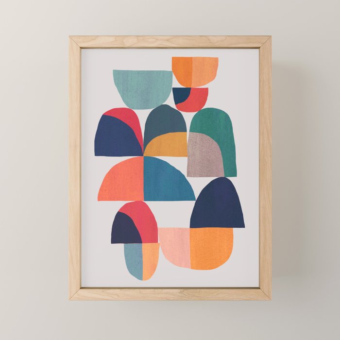 Outside in Mini Art Print Gallery Image 1