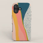 Colorful Abstract Textures iPhone Case Gallery Image 1