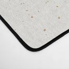Circle Abstract - Grey Navy Texture Desk Mat Gallery Image 4