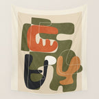 Organic Rhythms 2 Wall Tapestry Gallery Image 4