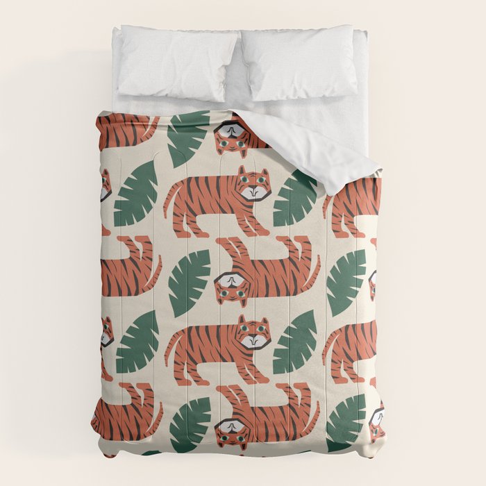 Jungle Ferocity  Comforter Gallery Image 1