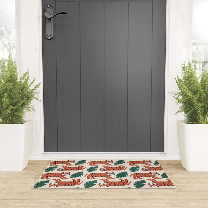 Jungle Ferocity  Welcome Mat Gallery Image 3