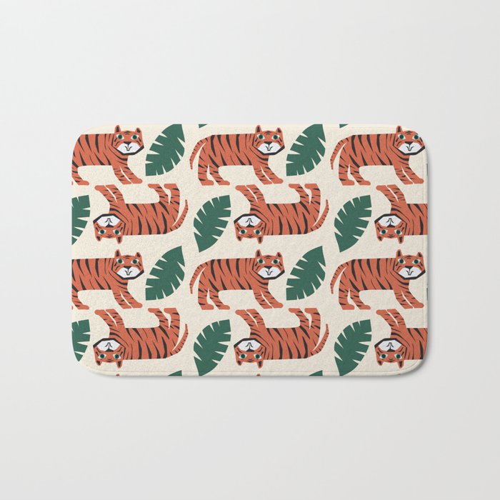 Jungle Ferocity  Bath Mat Gallery Image 1